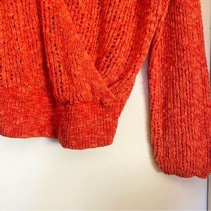 Billabong open knit sweater